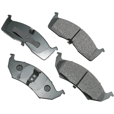 Front Ceramic Pads by AKEBONO - ACT730 pa9