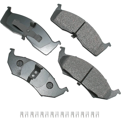 Front Ceramic Pads by AKEBONO - ACT730A pa8
