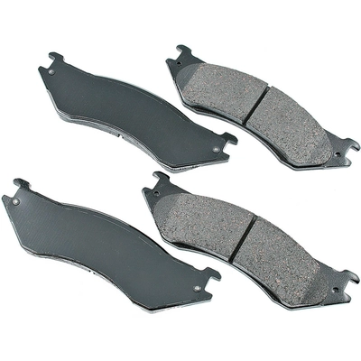 Front Ceramic Pads by AKEBONO - ACT758 pa6