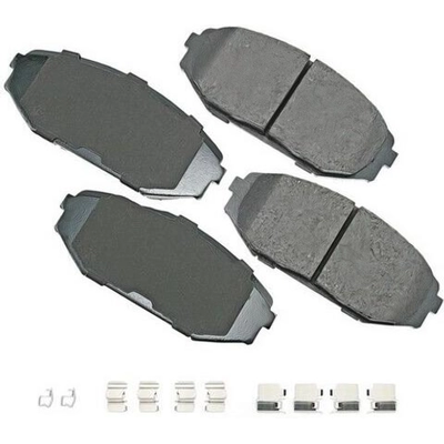 Front Ceramic Pads by AKEBONO - ACT793A pa11