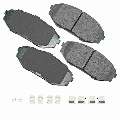 Front Ceramic Pads by AKEBONO - ACT793A pa5