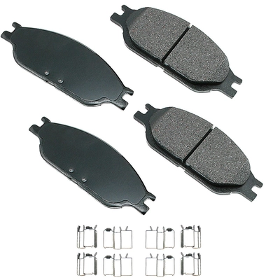 Front Ceramic Pads by AKEBONO - ACT803 pa3