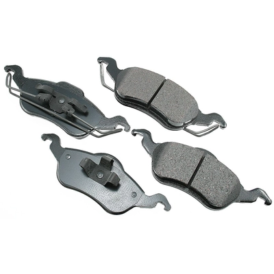 Front Ceramic Pads by AKEBONO - ACT816 pa5