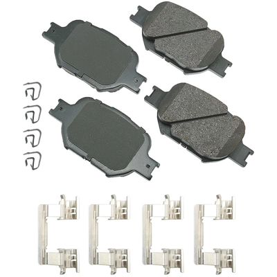Front Ceramic Pads by AKEBONO - ACT817B pa5