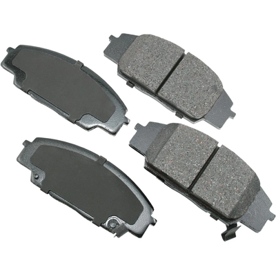 Front Ceramic Pads by AKEBONO - ACT829 pa4