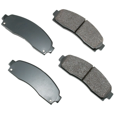 Front Ceramic Pads by AKEBONO - ACT833 pa5