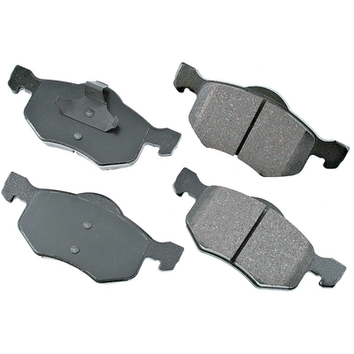 Front Ceramic Pads by AKEBONO - ACT843 pa5