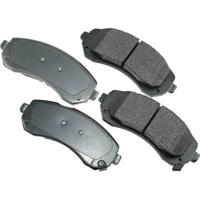 Front Ceramic Pads by AKEBONO - ACT844 pa4