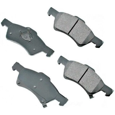 Front Ceramic Pads by AKEBONO - ACT857 pa11