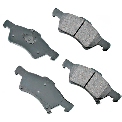 Front Ceramic Pads by AKEBONO - ACT857 pa5