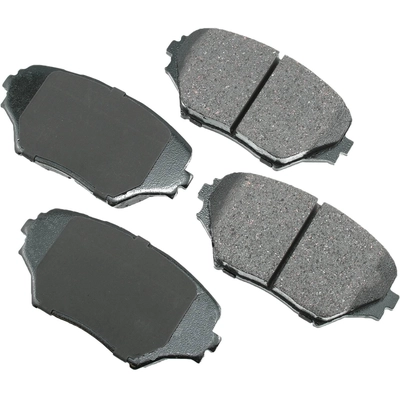 Front Ceramic Pads by AKEBONO - ACT862 pa4