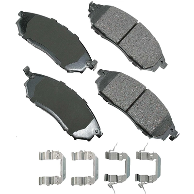 AKEBONO - ACT888A - Front Ceramic Pads pa7