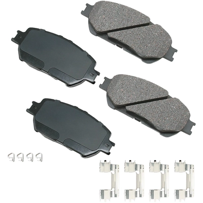 Front Ceramic Pads by AKEBONO - ACT908B pa7
