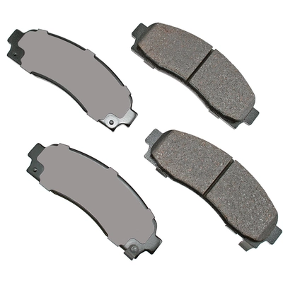 Front Ceramic Pads by AKEBONO - ACT913 pa9