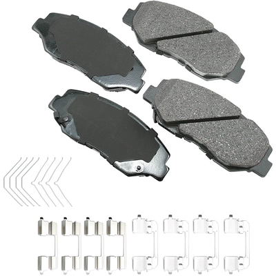 AKEBONO - ACT914A - Front Ceramic Pads pa6