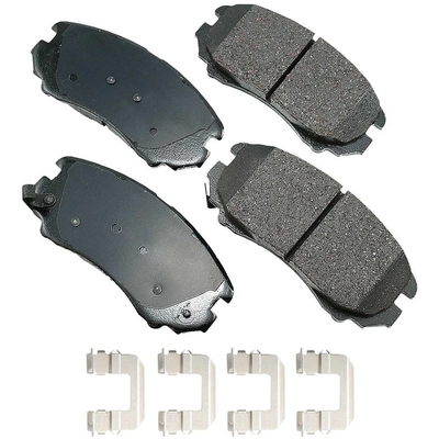 Front Ceramic Pads by AKEBONO - ACT924B pa7
