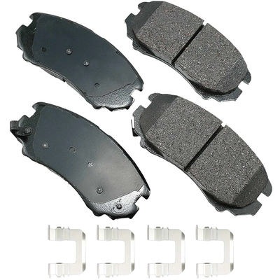 Front Ceramic Pads by AKEBONO - ACT924C pa7