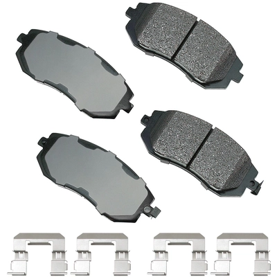 AKEBONO - ACT929A - Front Ceramic Pads pa7