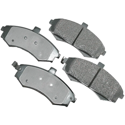 Front Ceramic Pads by AKEBONO - ACT941 pa6