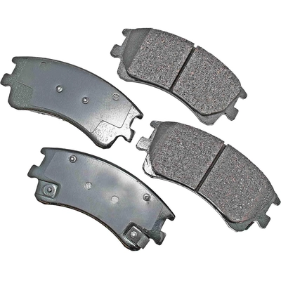 Front Ceramic Pads by AKEBONO - ACT957 pa6
