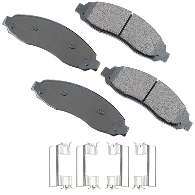 Front Ceramic Pads by AKEBONO - ACT962 pa5