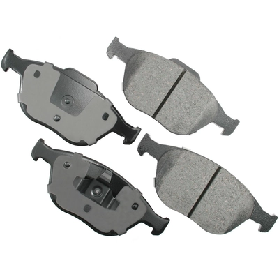 Front Ceramic Pads by AKEBONO - ACT970 pa6