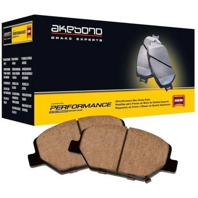 Front Ceramic Pads by AKEBONO - ASP1092A pa7