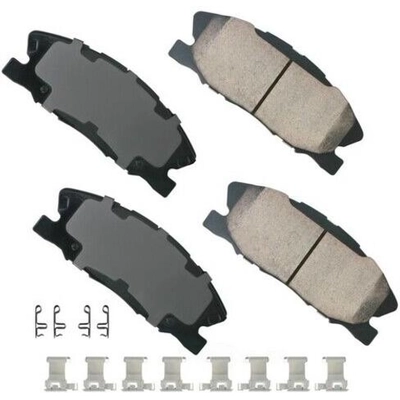 Front Ceramic Pads by AKEBONO - ASP1767 pa11