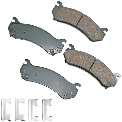 Front Ceramic Pads by AKEBONO - ASP785A pa10