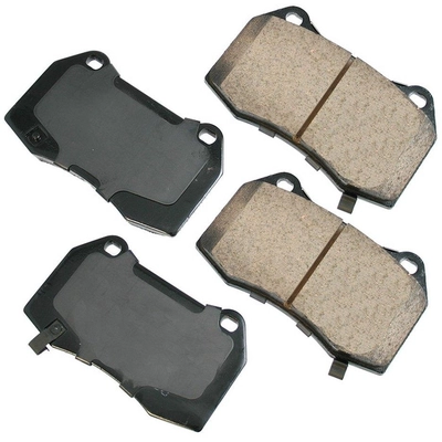 Front Ceramic Pads by AKEBONO - ASP960 pa12