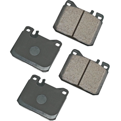 Front Ceramic Pads by AKEBONO - EUR1072 pa6