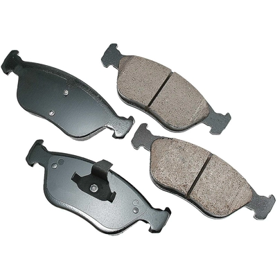 Front Ceramic Pads by AKEBONO - EUR783 pa6