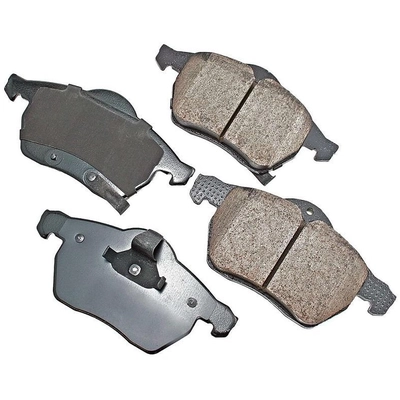 Front Ceramic Pads by AKEBONO - EUR819 pa7