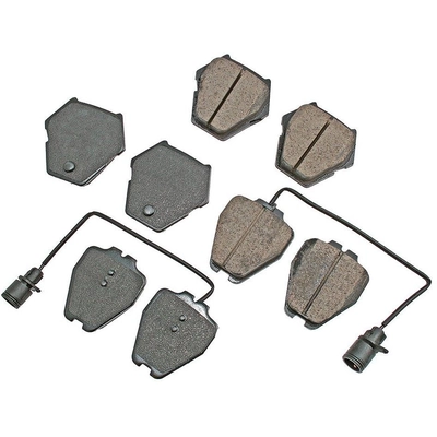 Front Ceramic Pads by AKEBONO - EUR912A pa10
