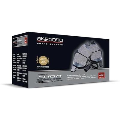 AKEBONO - EUR918A - Front Ceramic Pads pa9