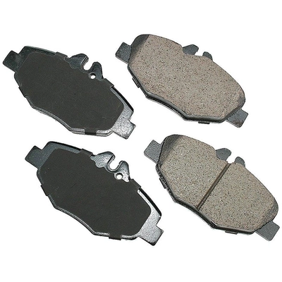 Front Ceramic Pads by AKEBONO - EUR987 pa6