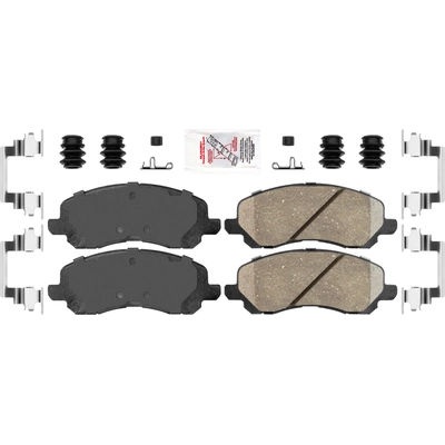 Front Ceramic Pads by AMERIBRAKES - PTC866 pa2
