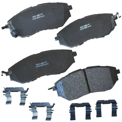 BENDIX - SBC1078 - Ceramic Front Disc Brake Pads pa1