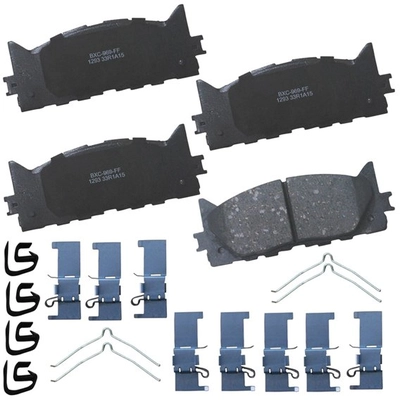 BENDIX - SBC1293 - Ceramic Front Disc Brake Pads pa1