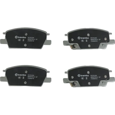 Front Ceramic Pads by BREMBO - P07016N pa6