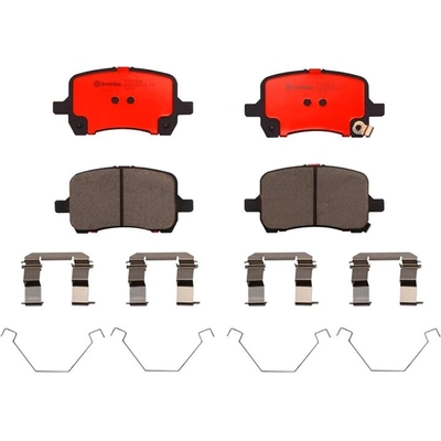 Front Ceramic Pads by BREMBO - P10030N pa2