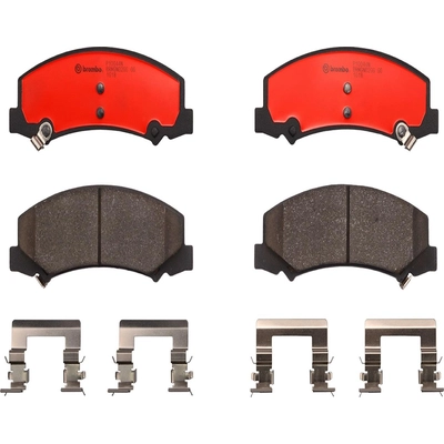 Front Ceramic Pads by BREMBO - P10044N pa2