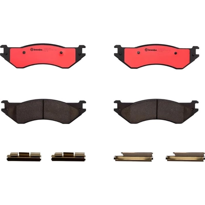 Front Ceramic Pads by BREMBO - P18019N pa2