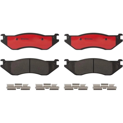Front Ceramic Pads by BREMBO - P18026N pa2
