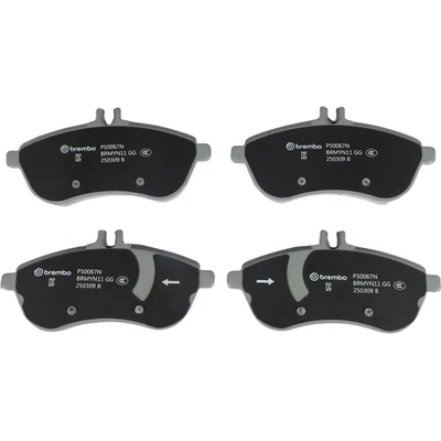 Front Ceramic Pads by BREMBO - P50067N pa7