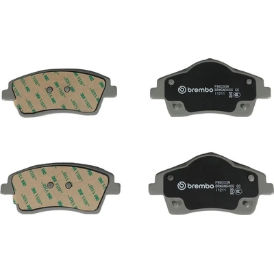 Front Ceramic Pads by BREMBO - P86033N pa5