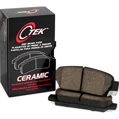 Front Ceramic Pads by CENTRIC PARTS - 103.07400 pa1