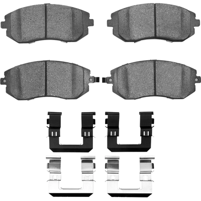 Front Ceramic Pads by DYNAMIC FRICTION COMPANY - 1551-0929-01 pa1