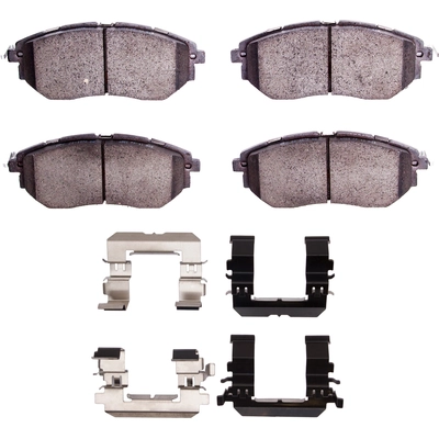 Front Ceramic Pads by DYNAMIC FRICTION COMPANY - 1551-1078-01 pa1