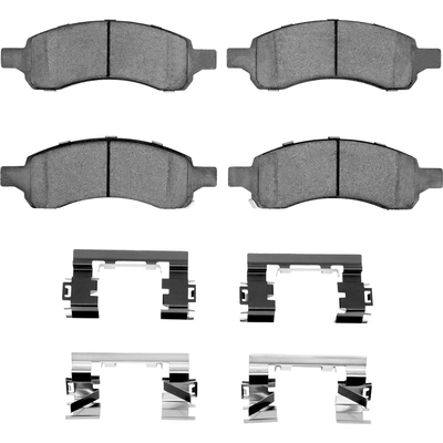 Front Ceramic Pads by DYNAMIC FRICTION COMPANY - 1551-1169-11 pa1
